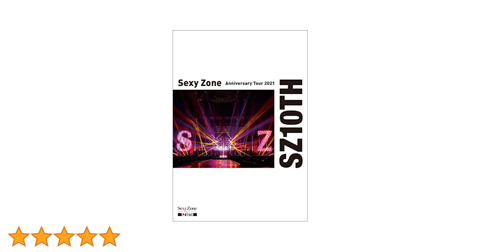 SZ10TH アルバム・ツアーDVD4点セット SZ10TH アルバム・ツアーDVD4点セット SZ10TH アルバム・ツアー